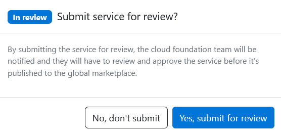 Submit for review