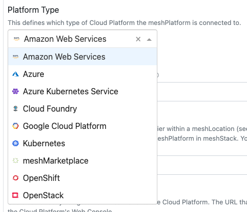 Platform Types