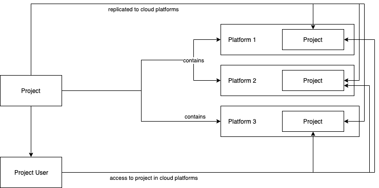 Project User Role Replication